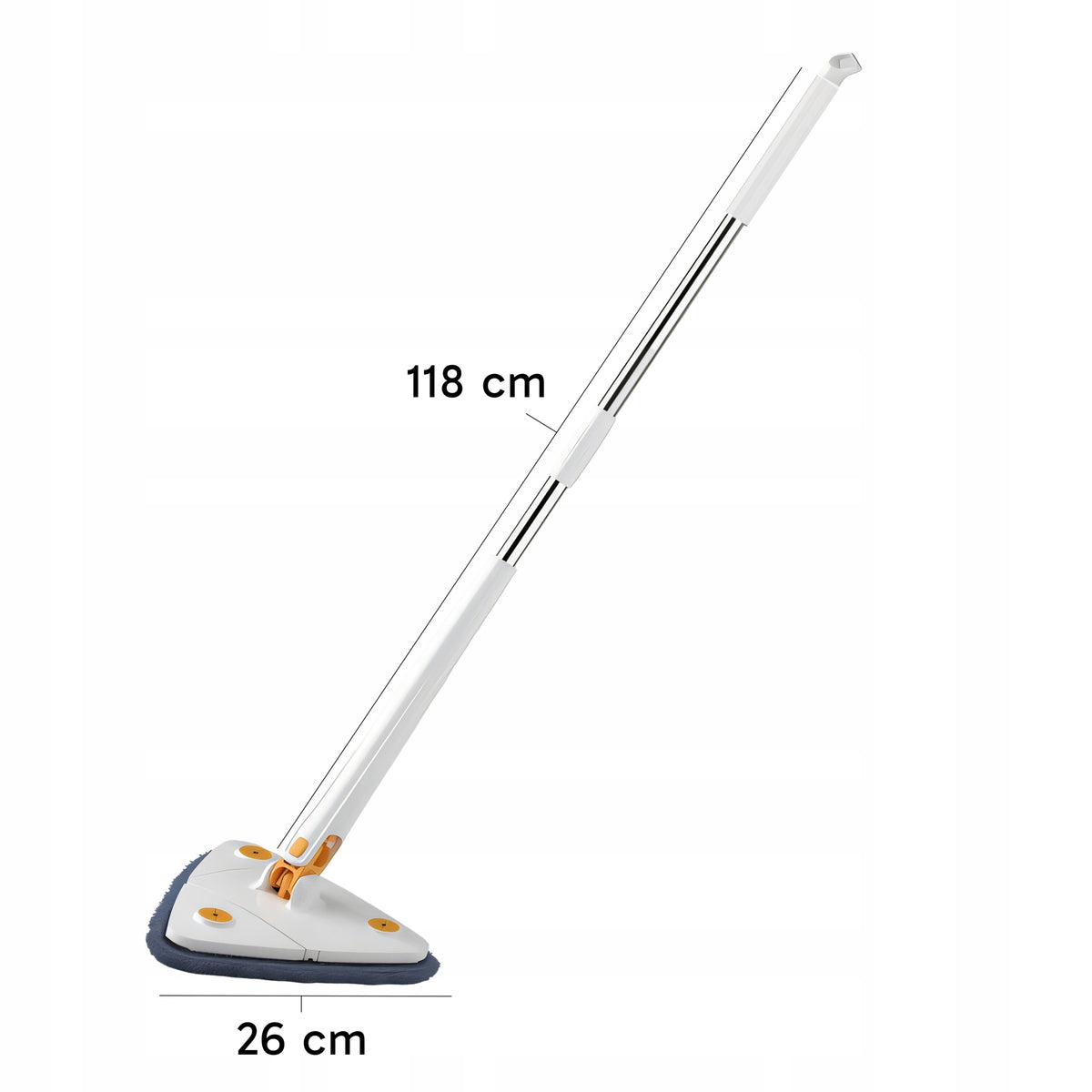 Triangular rotary mop 26.5 cm Packaging status original
