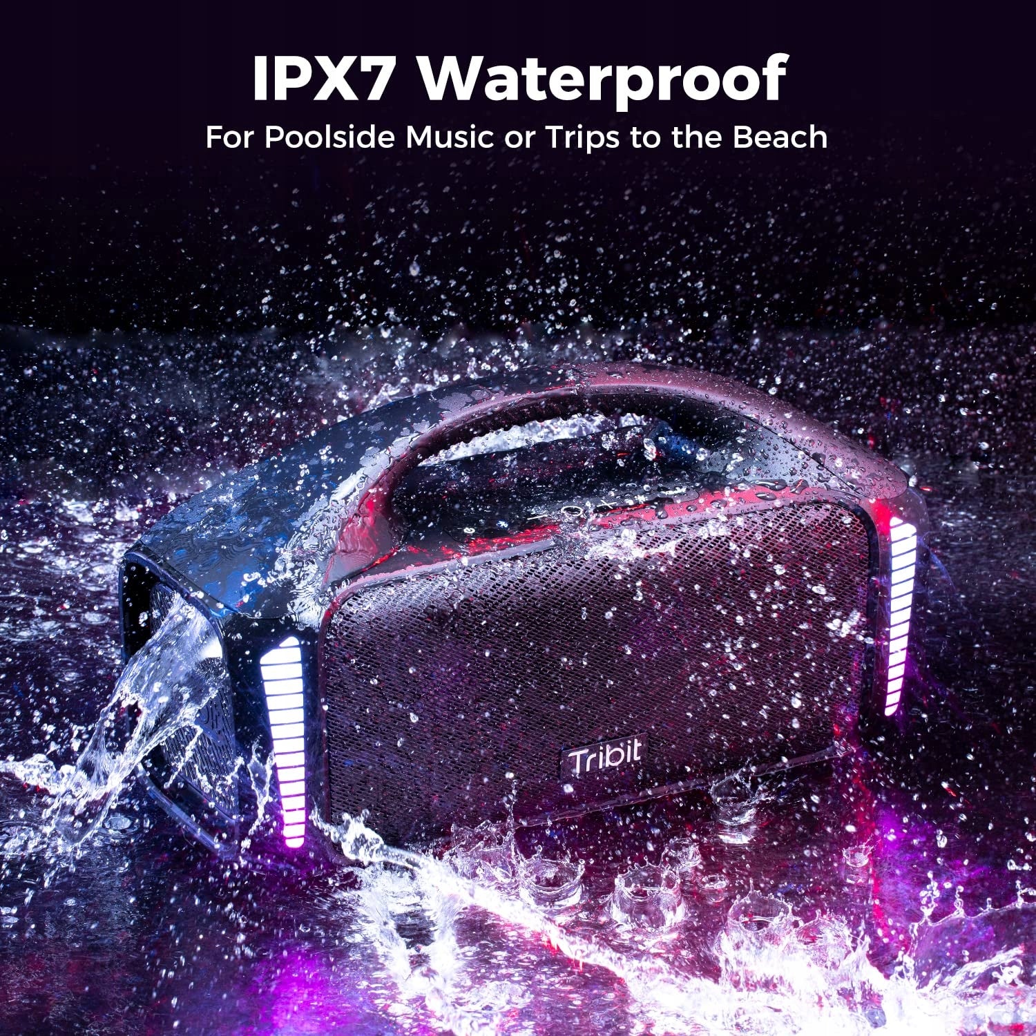 Tribit StormBox Blast Bluetooth 90W IPX7 30h Bass Speaker With LED And XBass