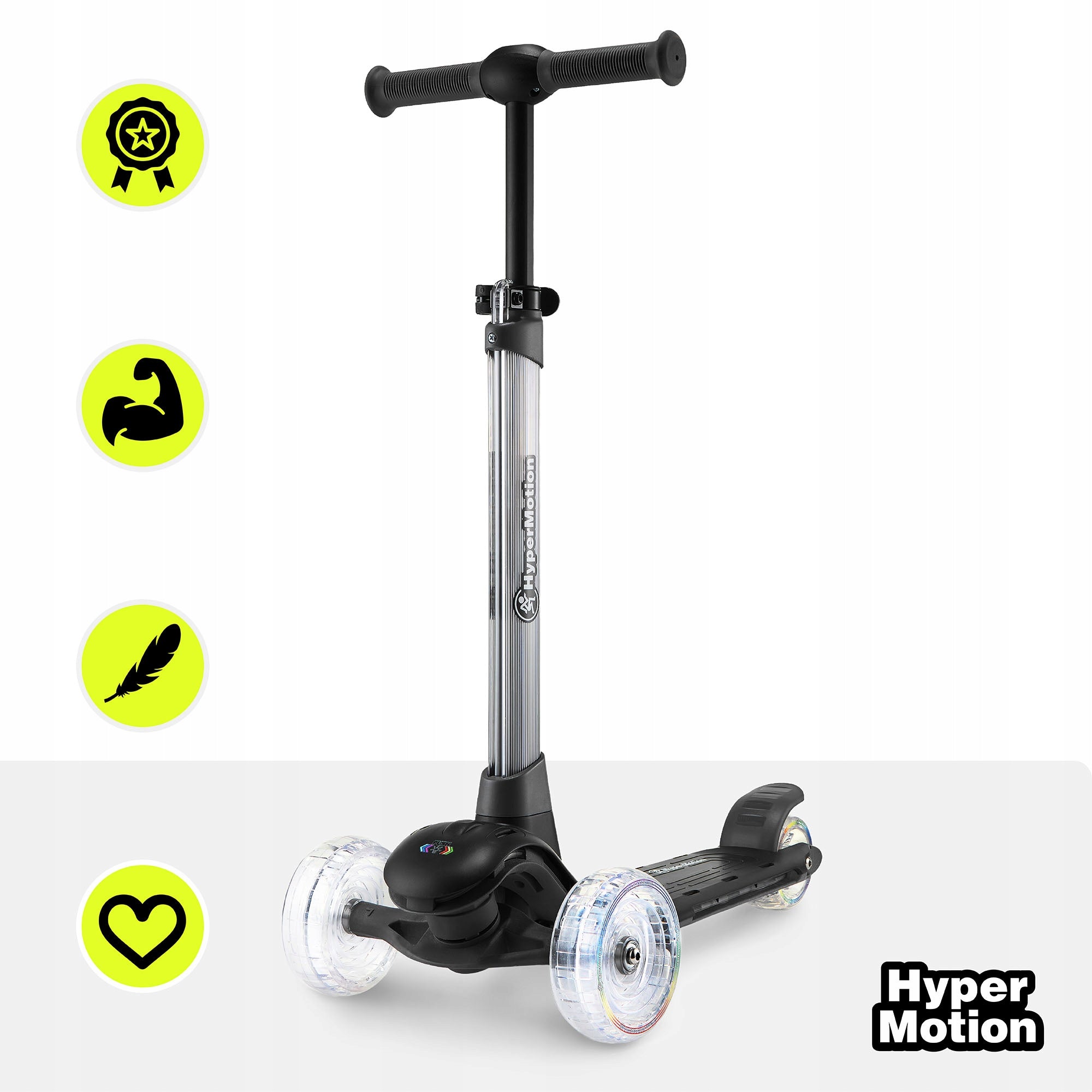 Tricycle Balance Scooter for Kids Tricycle RGB LED Illuminated Packaging status original