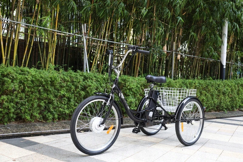 Tricycle Electric M300 250W 36V 15AH 25KM/H 70km SHIMANO 7 Speed 2026 Model 250W 36V 15Ah 25KM/H9331193605668-YUANTU