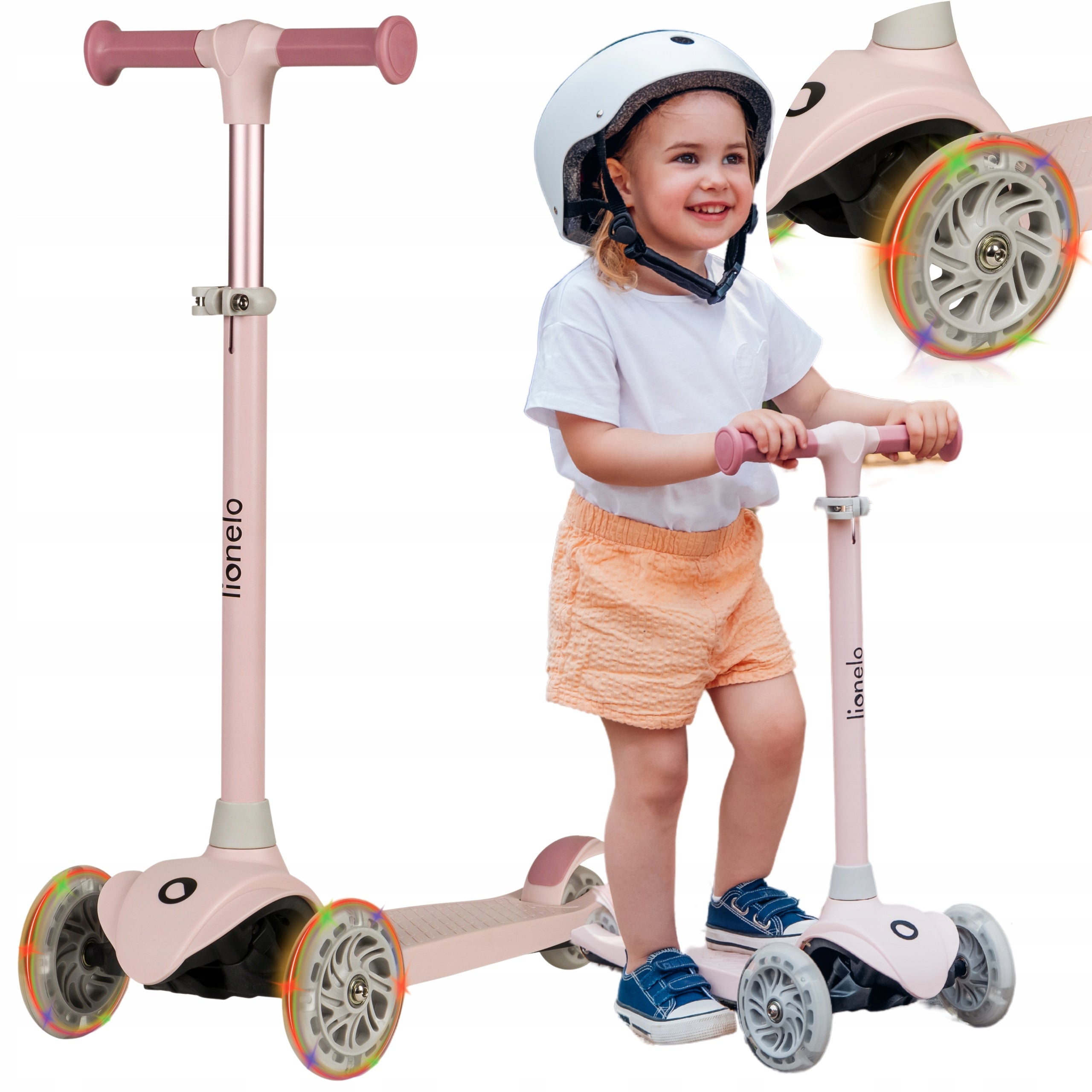 Tricycle balance scooter SOLID up to 50kg LEDY folding Lionelo Jessy