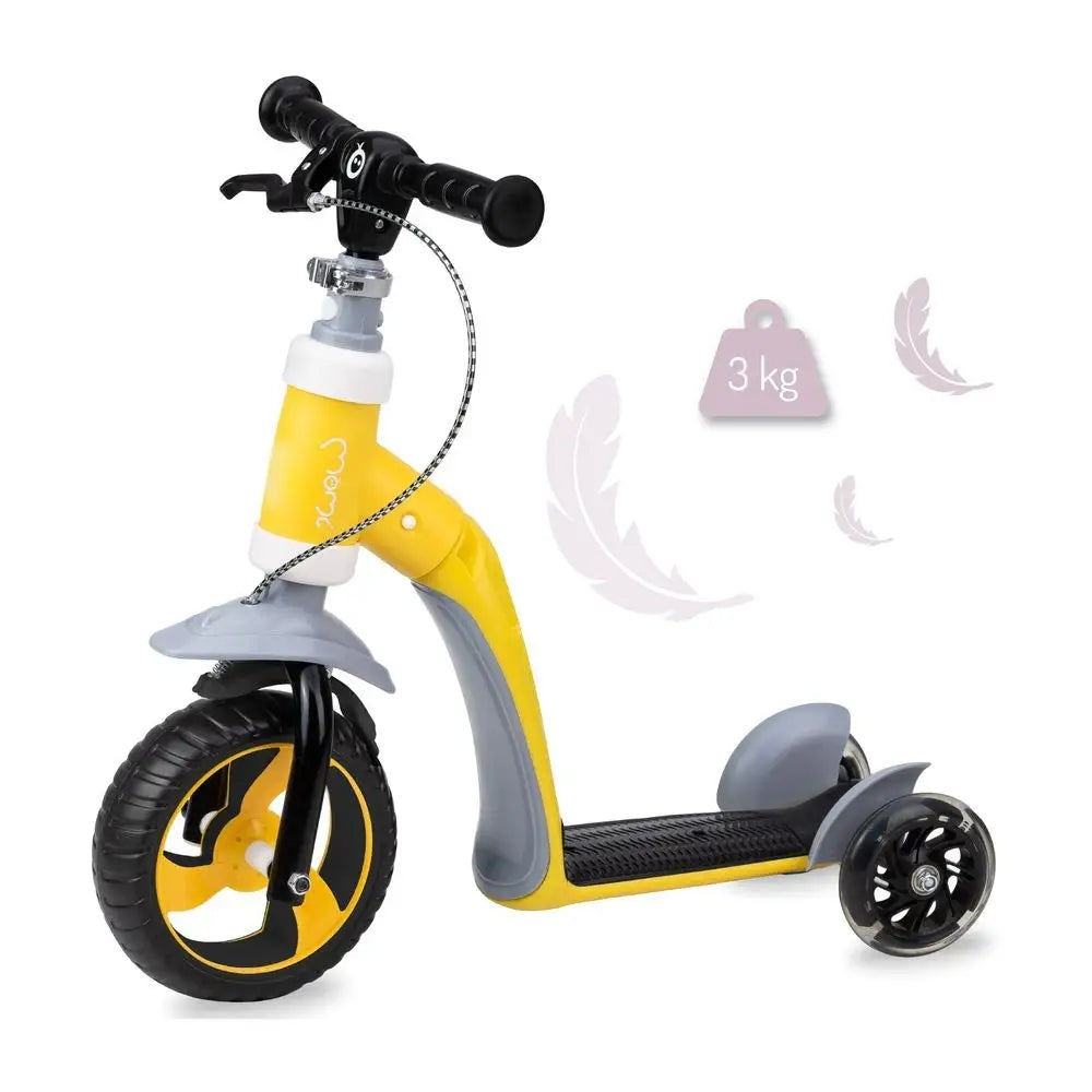 Tricycle scooter MoMi yellow Kind tri-wheeled