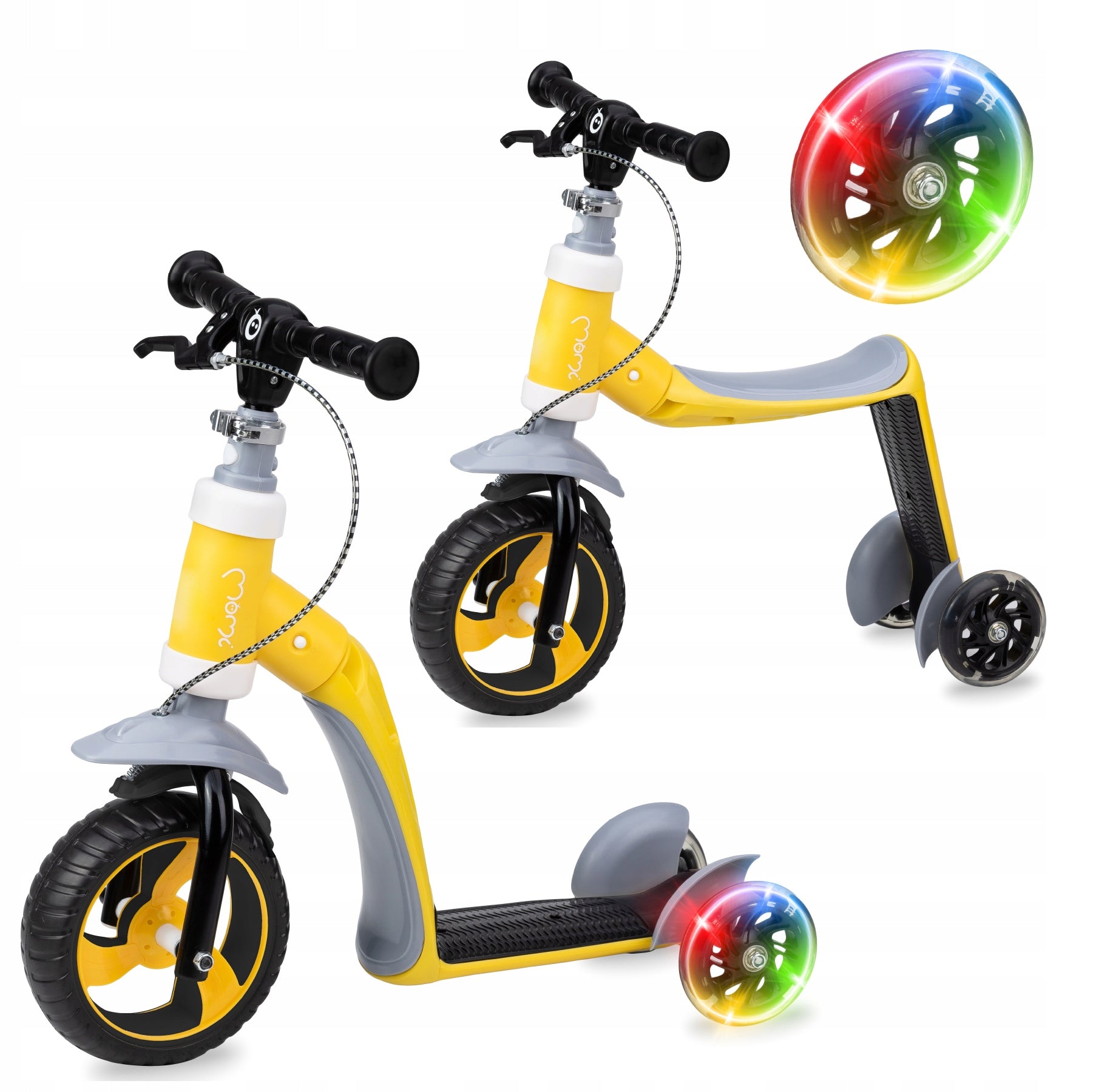 Tricycle scooter MoMi yellow