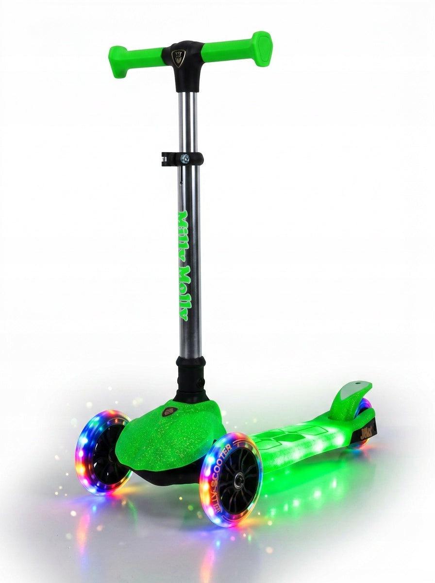 Tricycle scooter with LED backlight foldable Jelly Milly Mally Brand Milly Mally