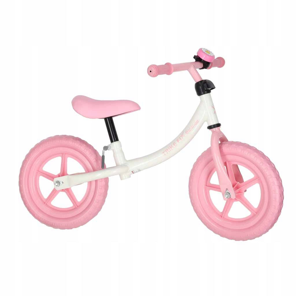 Trike Fix Balance balance bike with bell pink Maximum kid's weight 30 kg