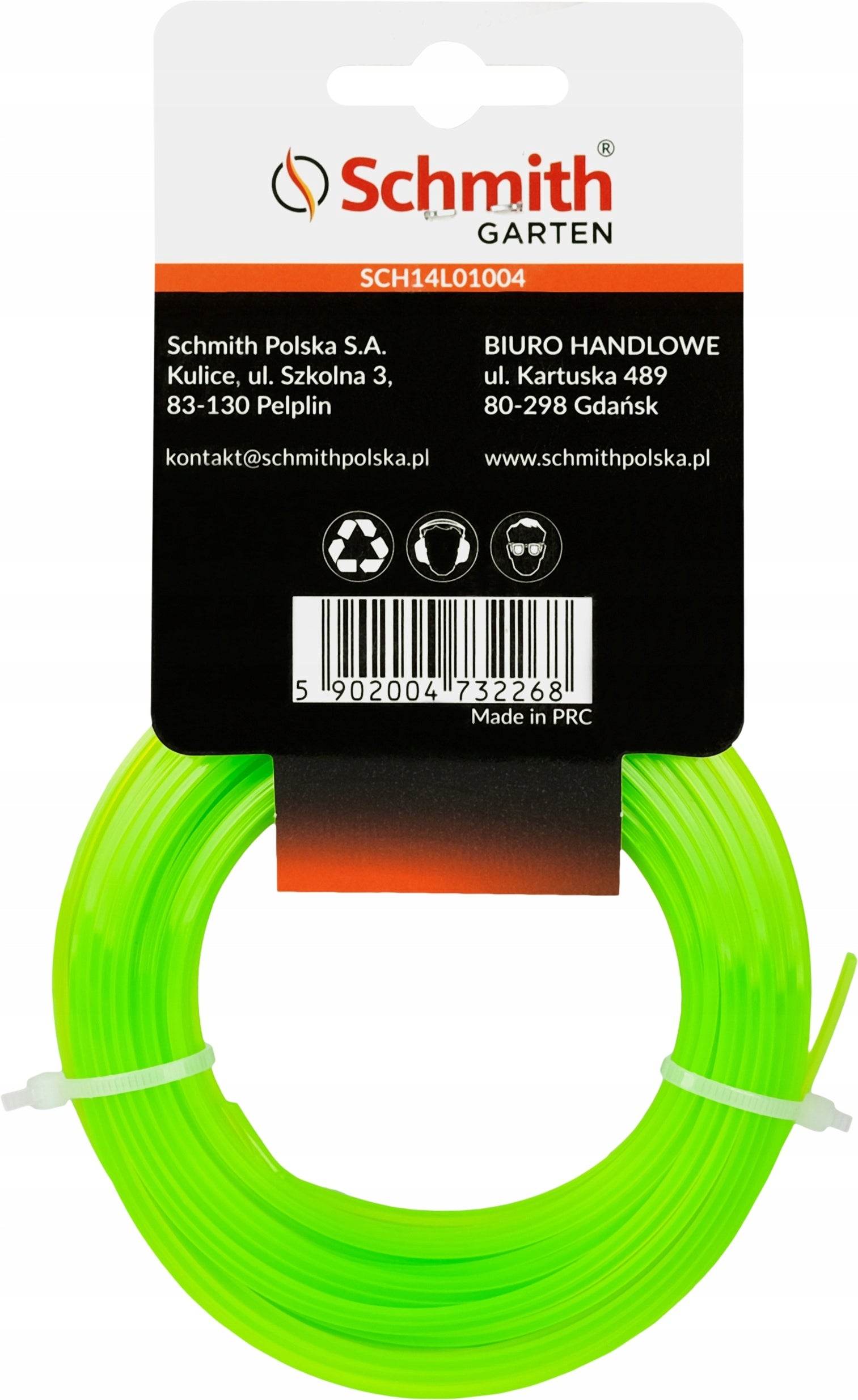 Trimmer Scythe Fishing Line Square 1.6mm 15m Schmith Brand Schmith