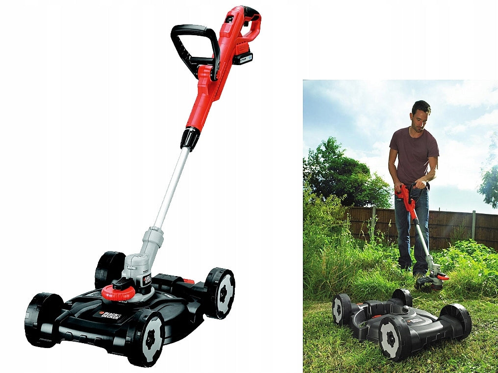Trimmer mower cordless edger 3in1 Black Decker STC1820CM Tool weight 4.7 kg
