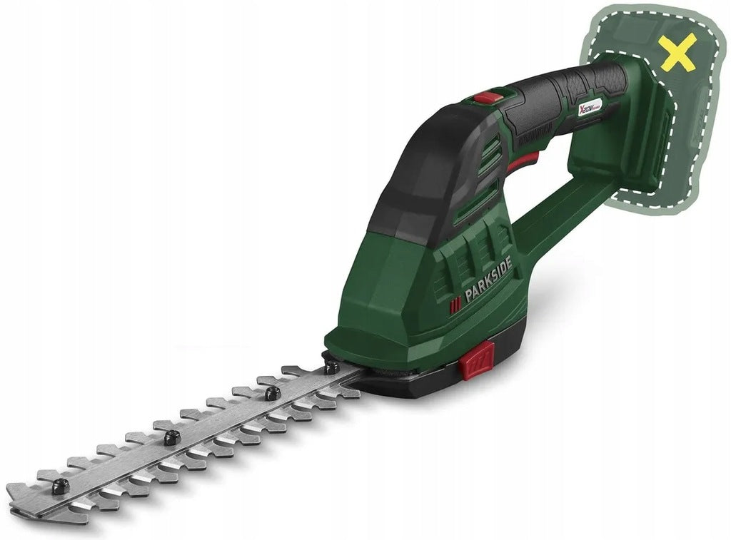 Trimmer shears PARKSIDE PAGS 20-Li 20V FOR GRASS BUSHES 2in1 + SUITCASE Packaging status original