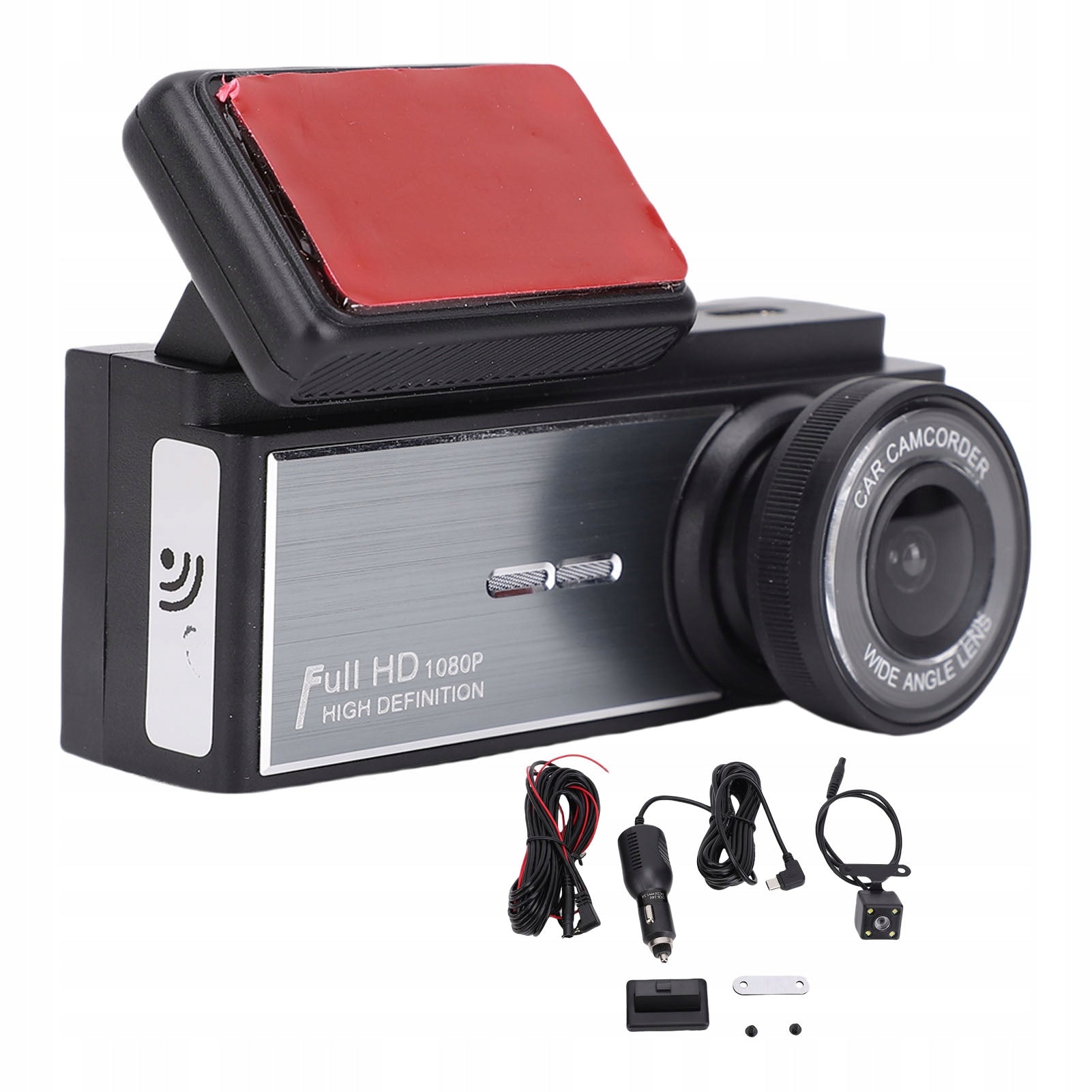 Triple Dash Camera 1080p Front Rear for Driving Recorder with 16