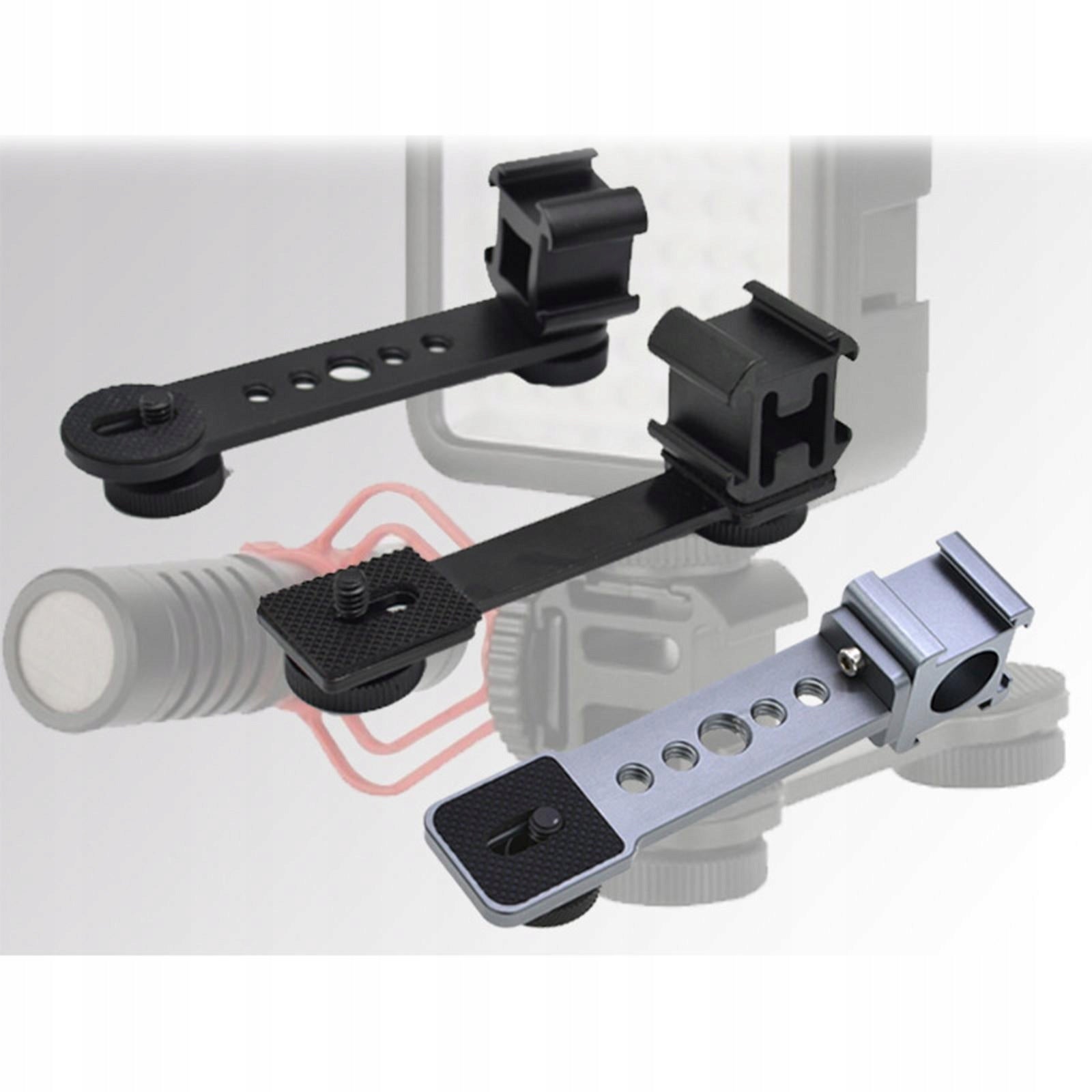 Triple Vlog Video 120x30mm Cold Shoe Mount Manufacturer 1Life