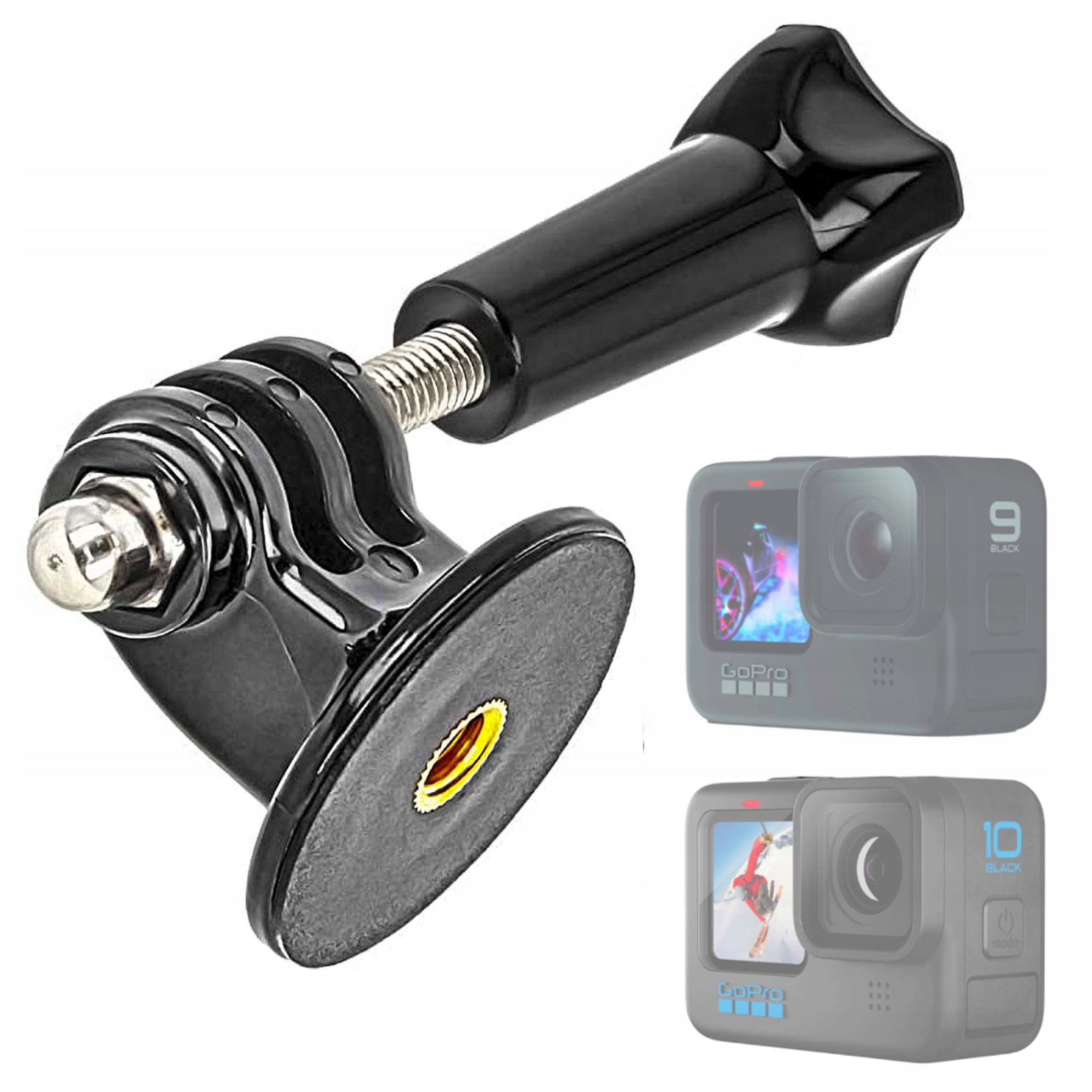 Tripod Adapter with 1/4" Thread for GoPro 12 11 10 9 8 7 6 Cameras