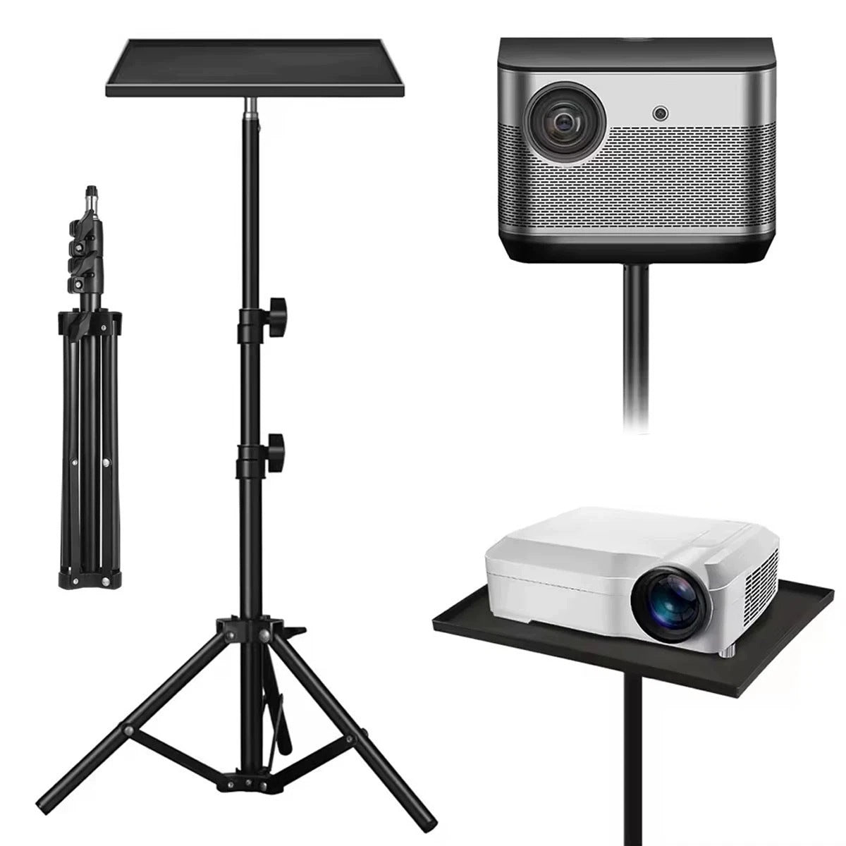 Tripod Laptop Stand Projector with Wheels Height Adjustable Hardman