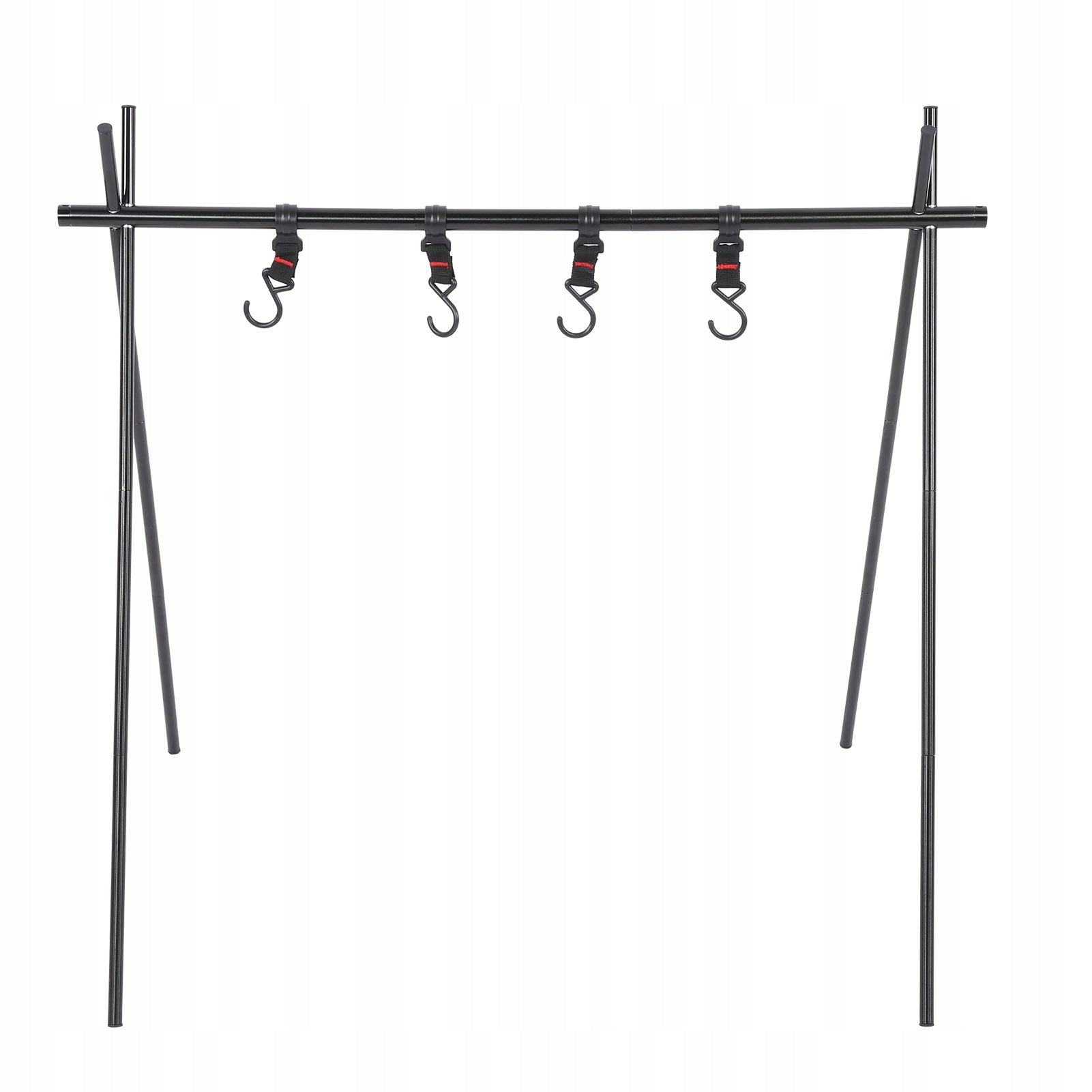 Tripod Outdoor Camping Storage Drying Rack Triangle Travel Unfolded width 8.06 cm