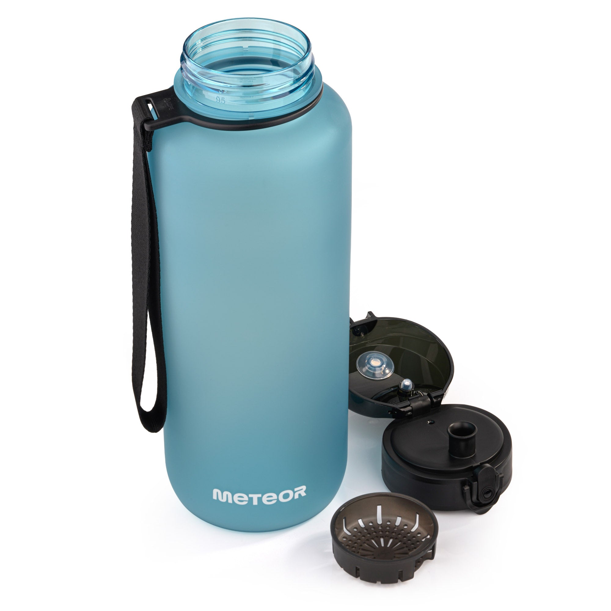 Tritan BPA Free Sports Water Bottle with Mouthpiece 1,5 l Manufacturer code 17665
