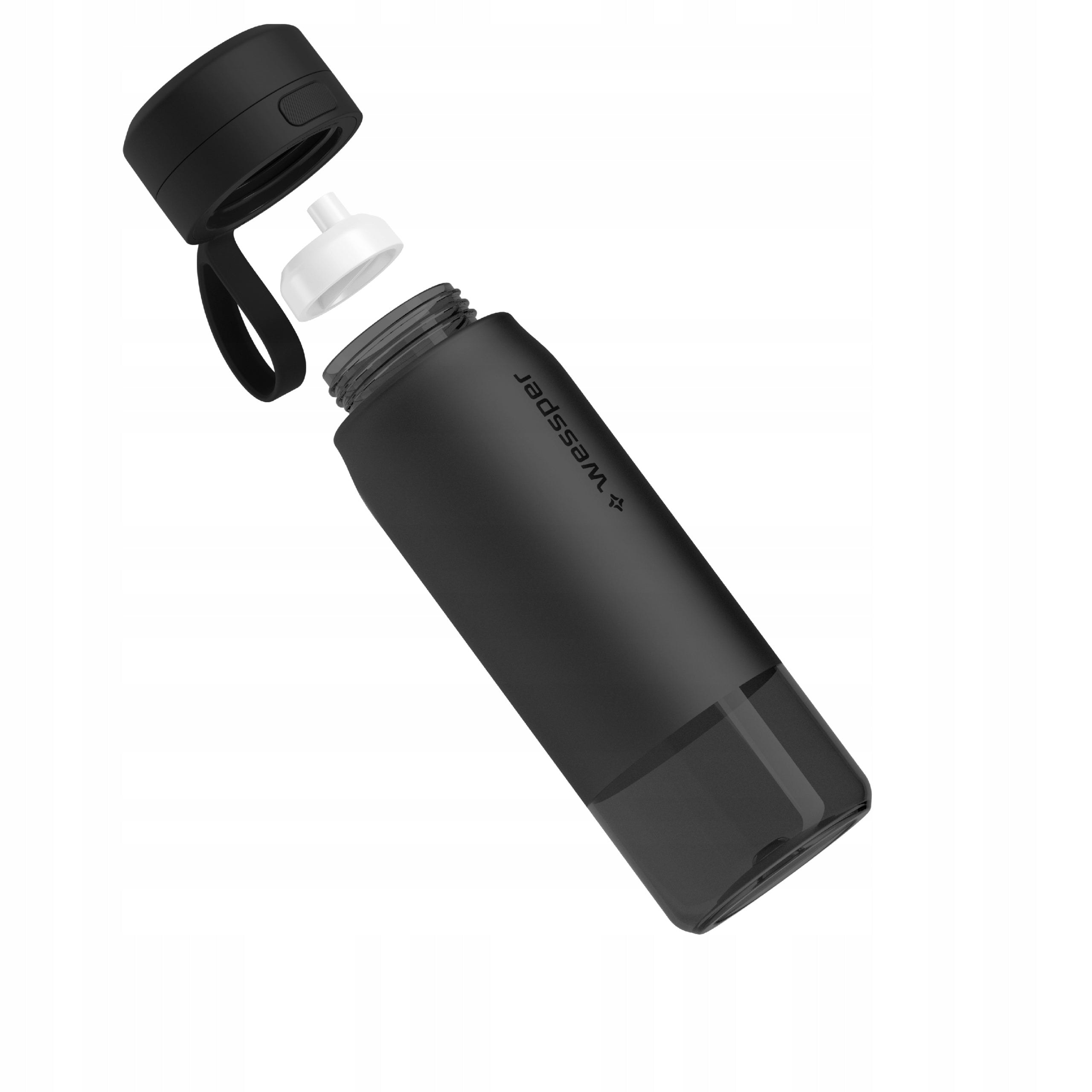 Tritan filter bottle B2 TRITAN 0,7l Wessper - Black Manufacturer code WES273-700-BK