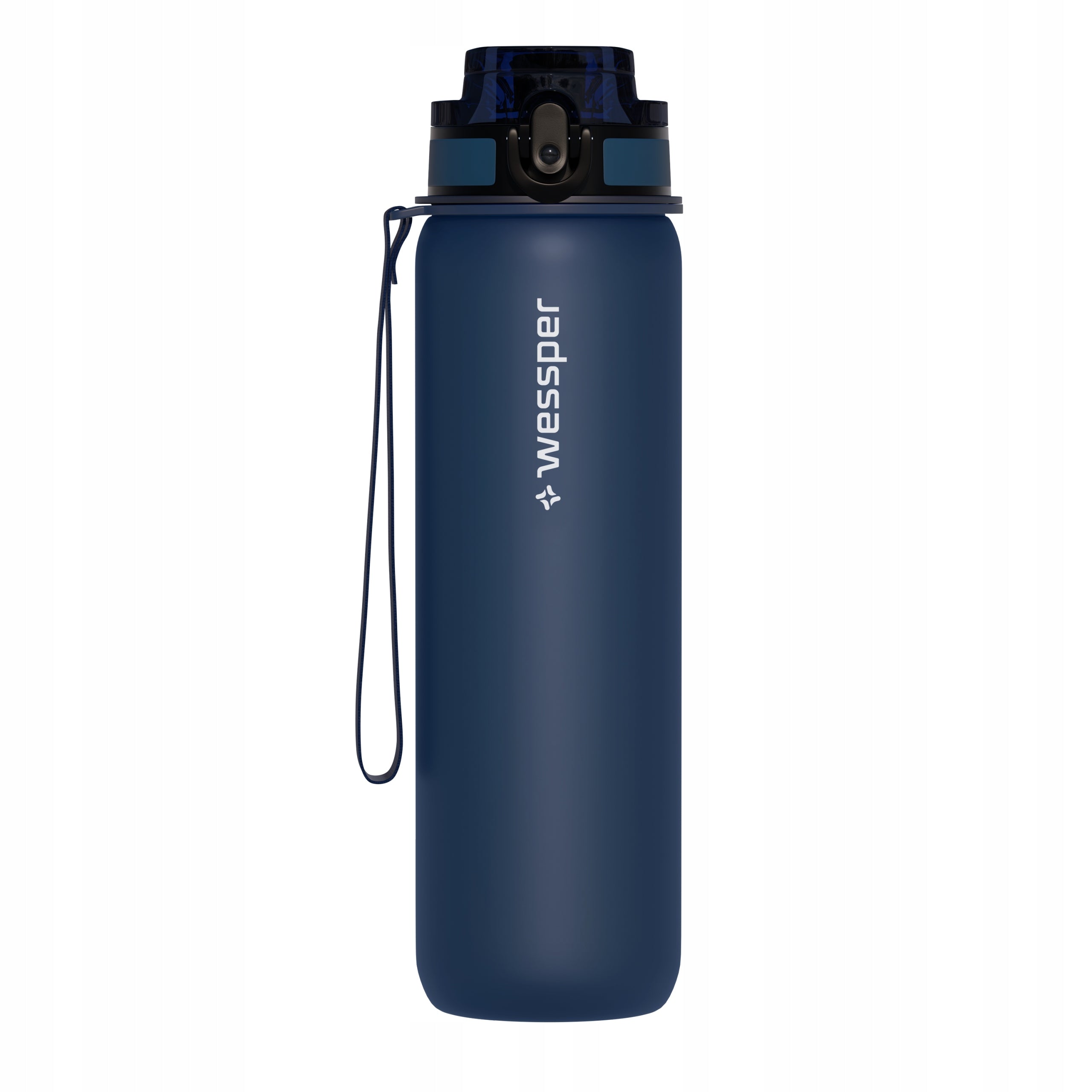 Tritan water bottle | Water bottle Wessper 1000 ml with mouthpiece 1l Model B4 TRITAN