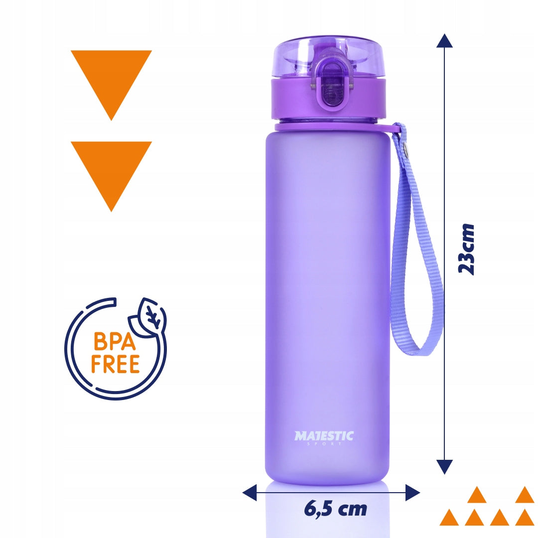 Tritan water bottle motivational sealed small water bottle BPA free 560 ml Manufacturer code BUM29_F