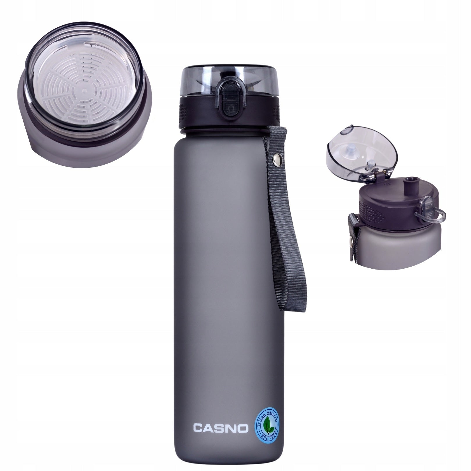 Tritan water bottle with mouthpiece CASNO 1050ml