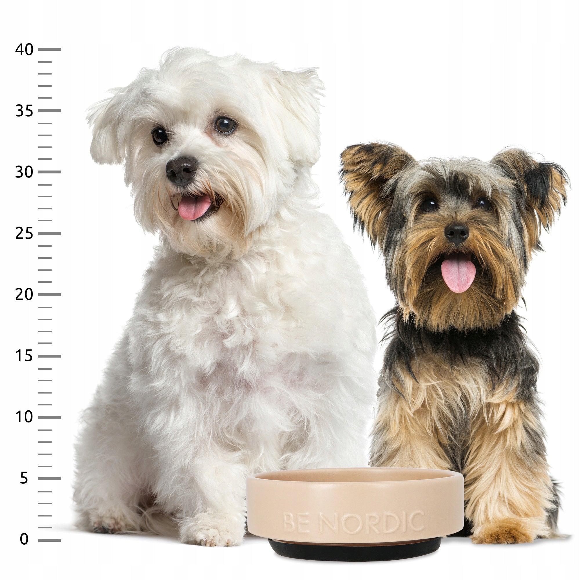 Trixie BE NORDIC dog bowl taupe ceramic/rubber 0,5l/o 16cm Device type single bowl