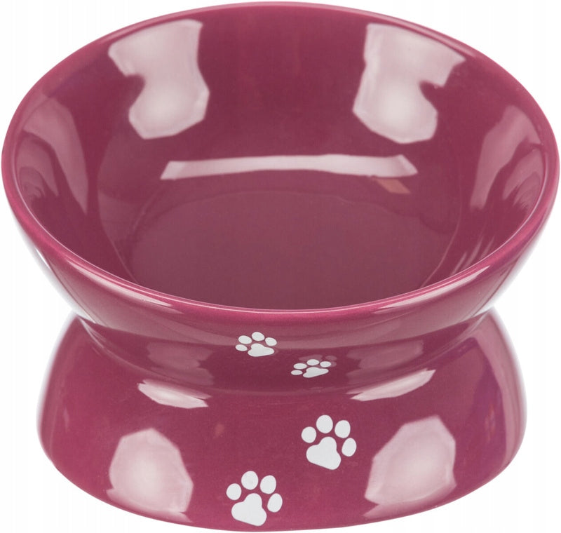 Trixie Cat Bowl Purple Ceramic 0,15l/13cm Raised Manufacturer code 24797