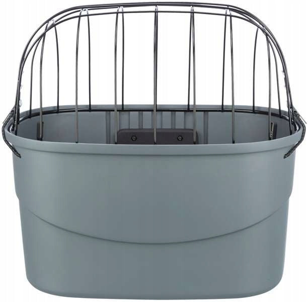 Trixie Cat/dog bike transporter basket, front grey plastic Trade name Kosz transporter rowerowy do 5kg na kierownicę