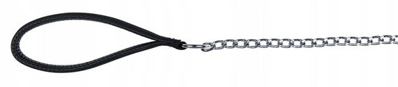Trixie Chain leash with handle red-black 4mm/1 m Brand Trixie