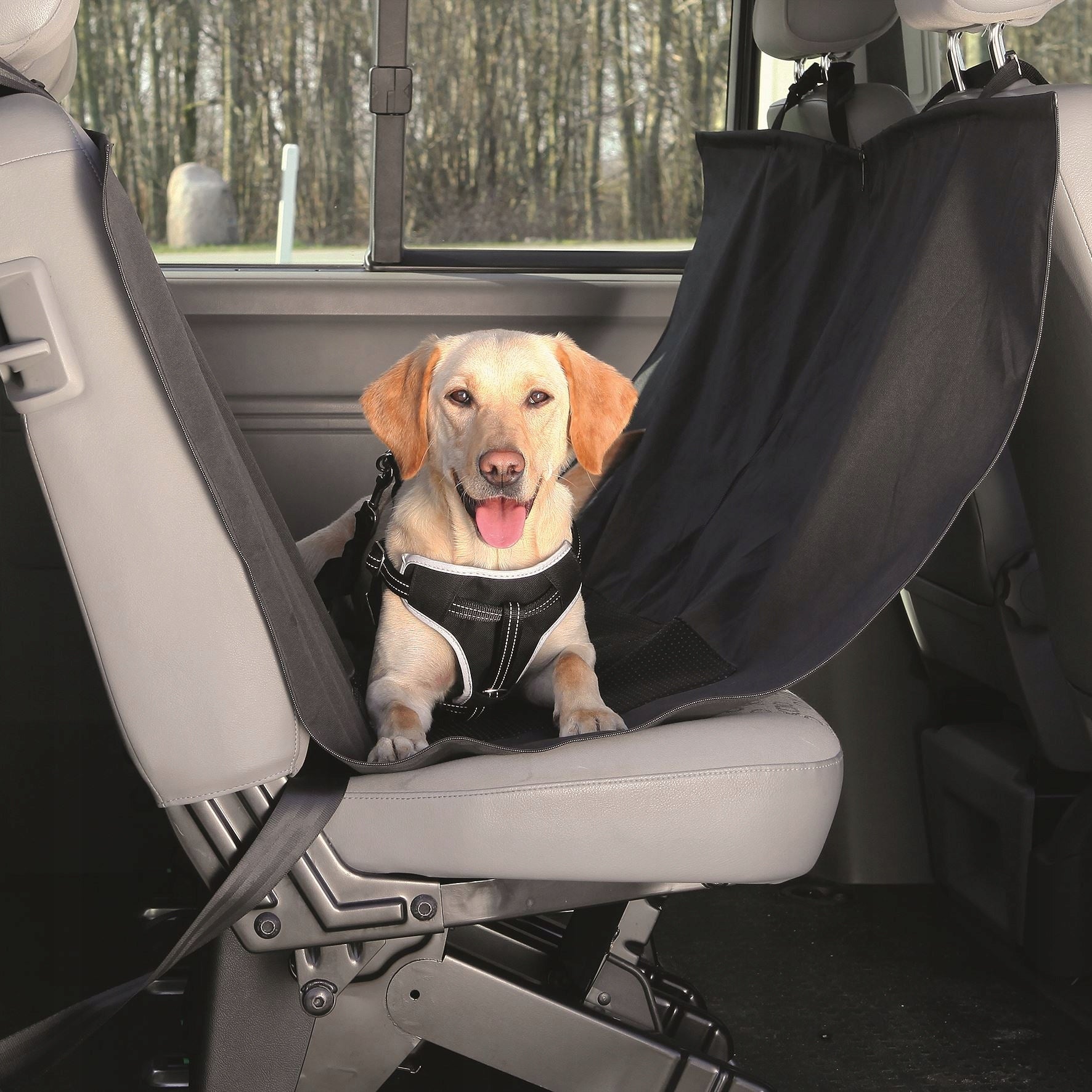 Trixie black car cover playpen dog protective mat Brand Trixie