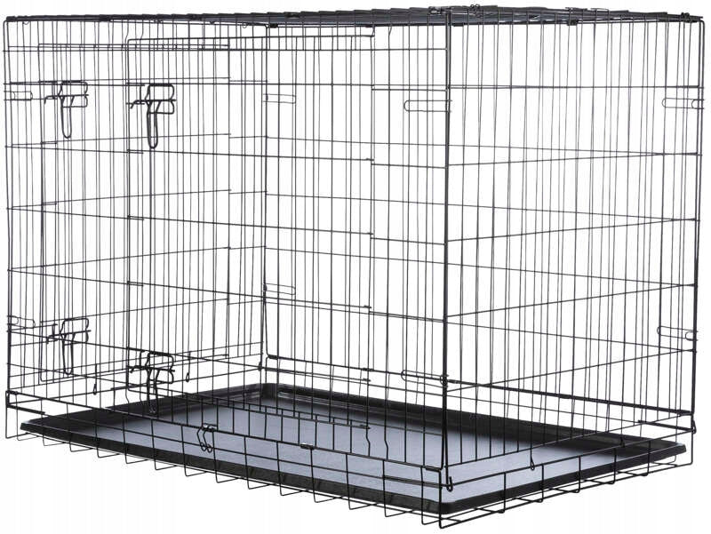 Trixie dog kennel cage black L 109×79×71cm