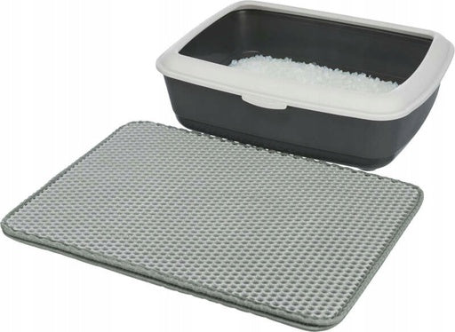 Trixie litter box mat with EVA sieve grey 58x75cm Brand Trixie