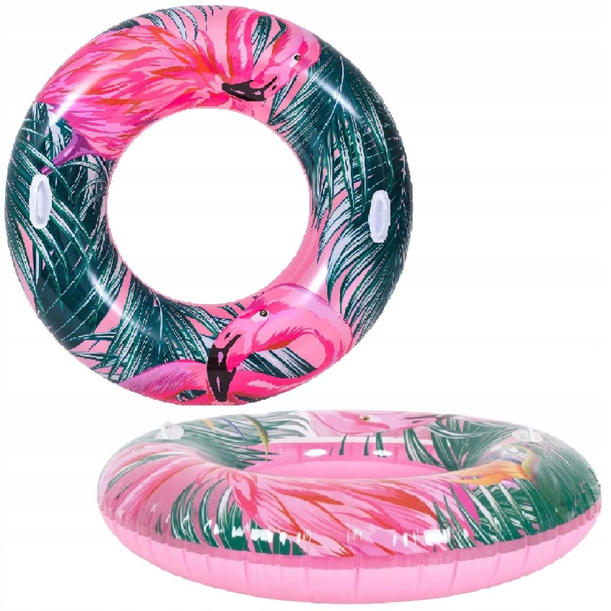 Tropical Swimming Wheel Flamingo Toucan 115cm Jilong Length 115 cm