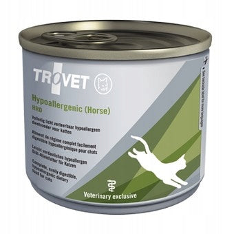 Trovet Hypoallergenic HRD 200g Easy to Digest Wet Cat Food with Horsemeat