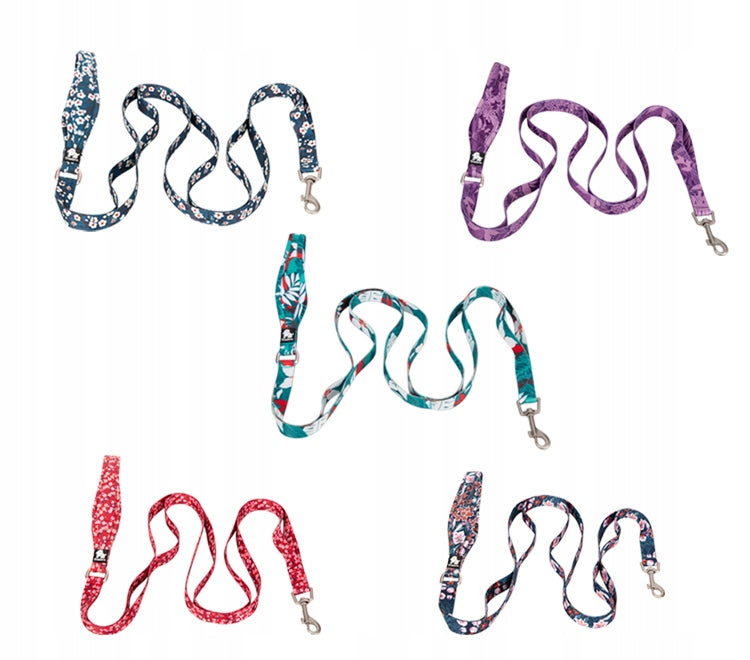 Truelove Dog Leash Navy Blue Poppy L Material tape