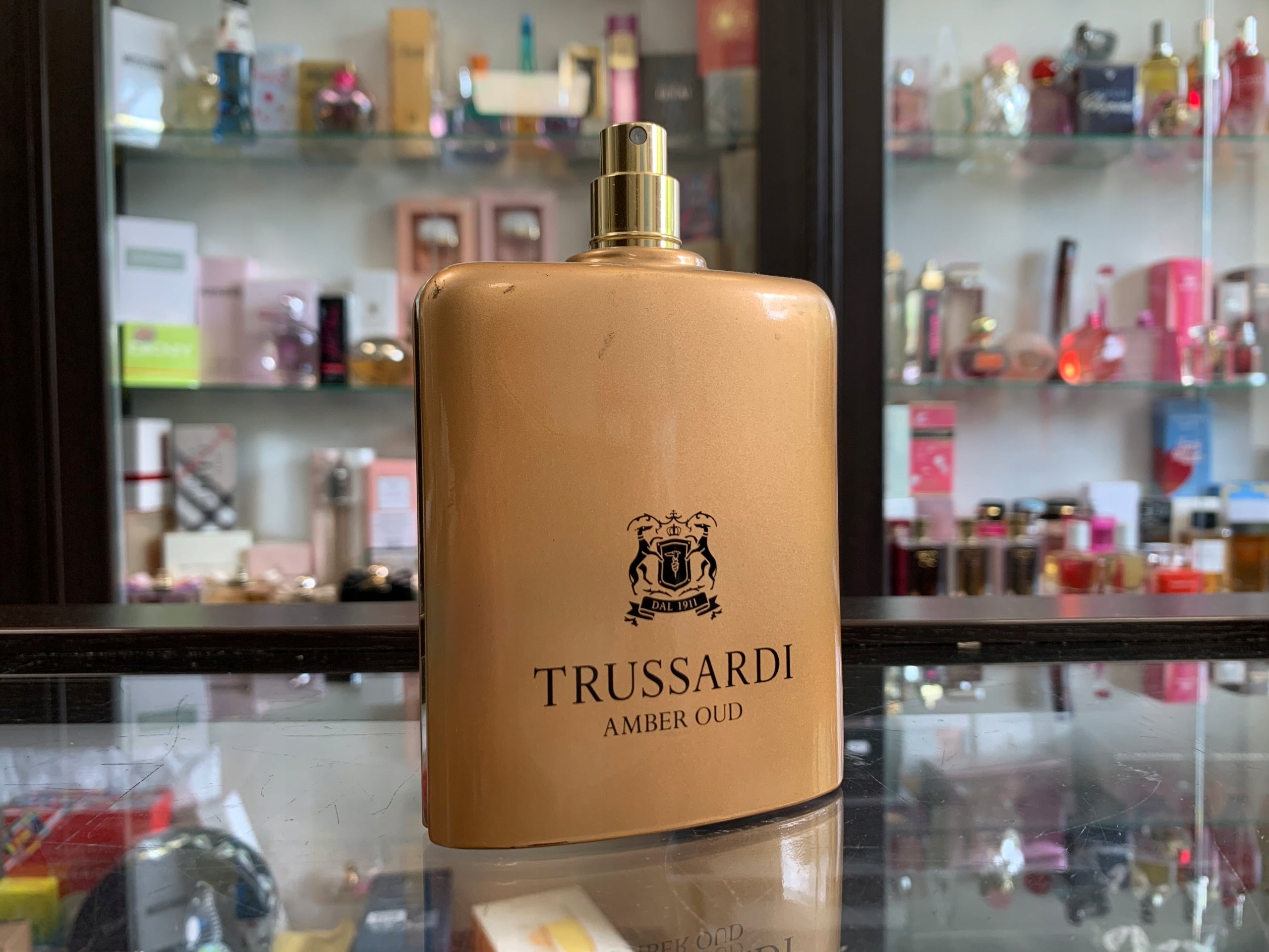 Trussardi Amber Oud 100ml Eau de Parfum man EDP Packaging status original