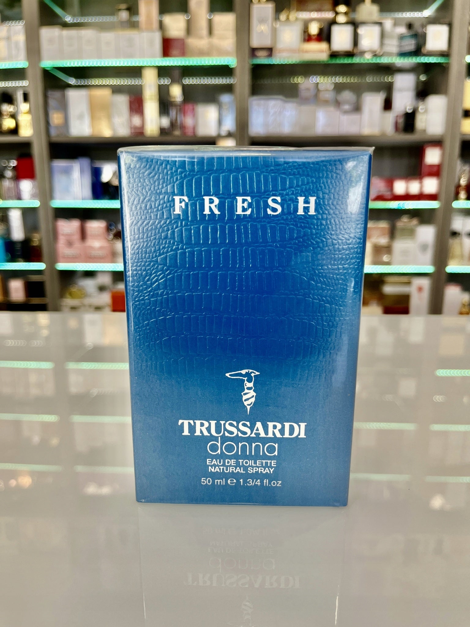 Trussardi Donna Fresch EDT UNIQUE 50mlm UNIQUE eau de toilette women Packaging status original