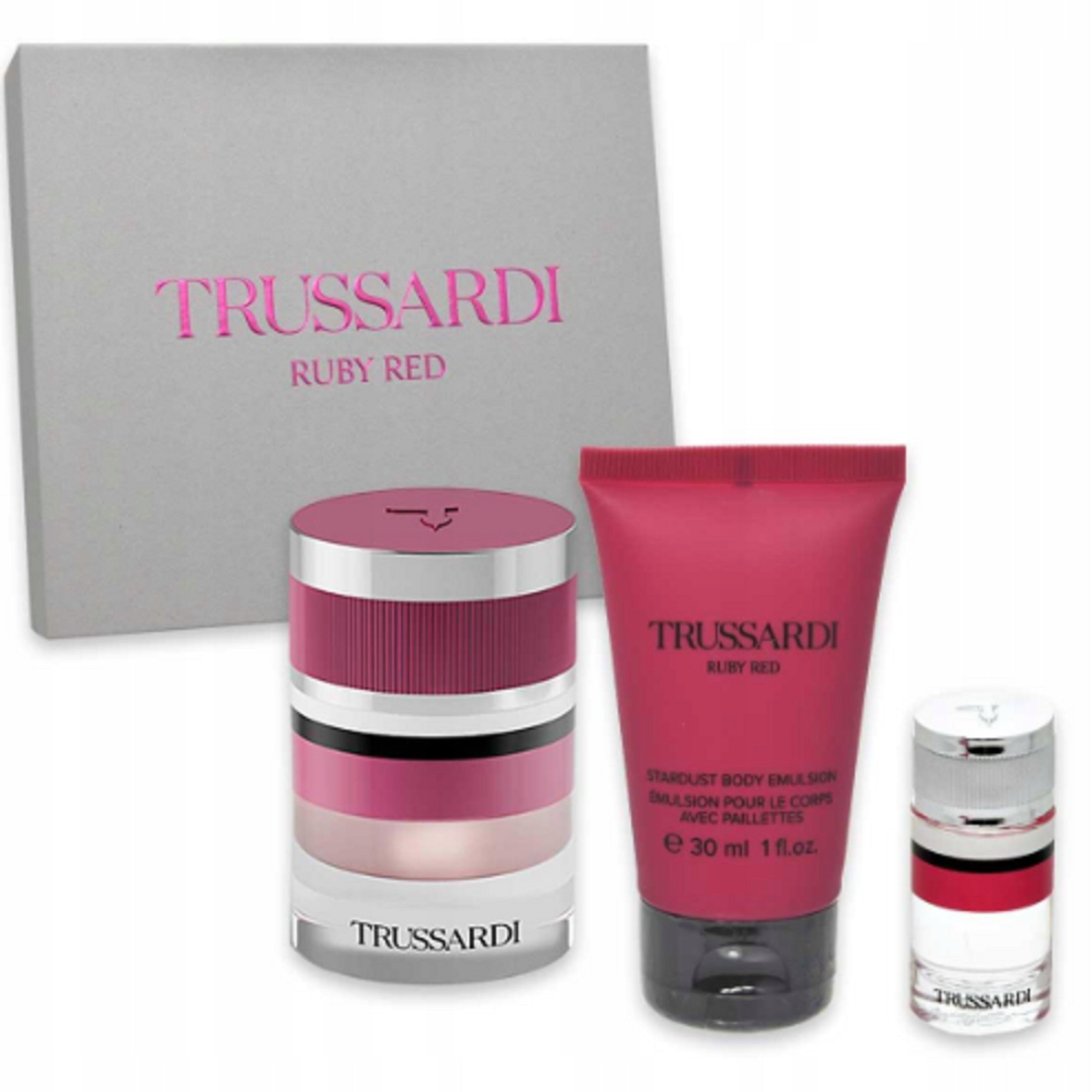Trussardi Ruby Red Eau de Parfum 30 ml + shower emulsion 30 ml +