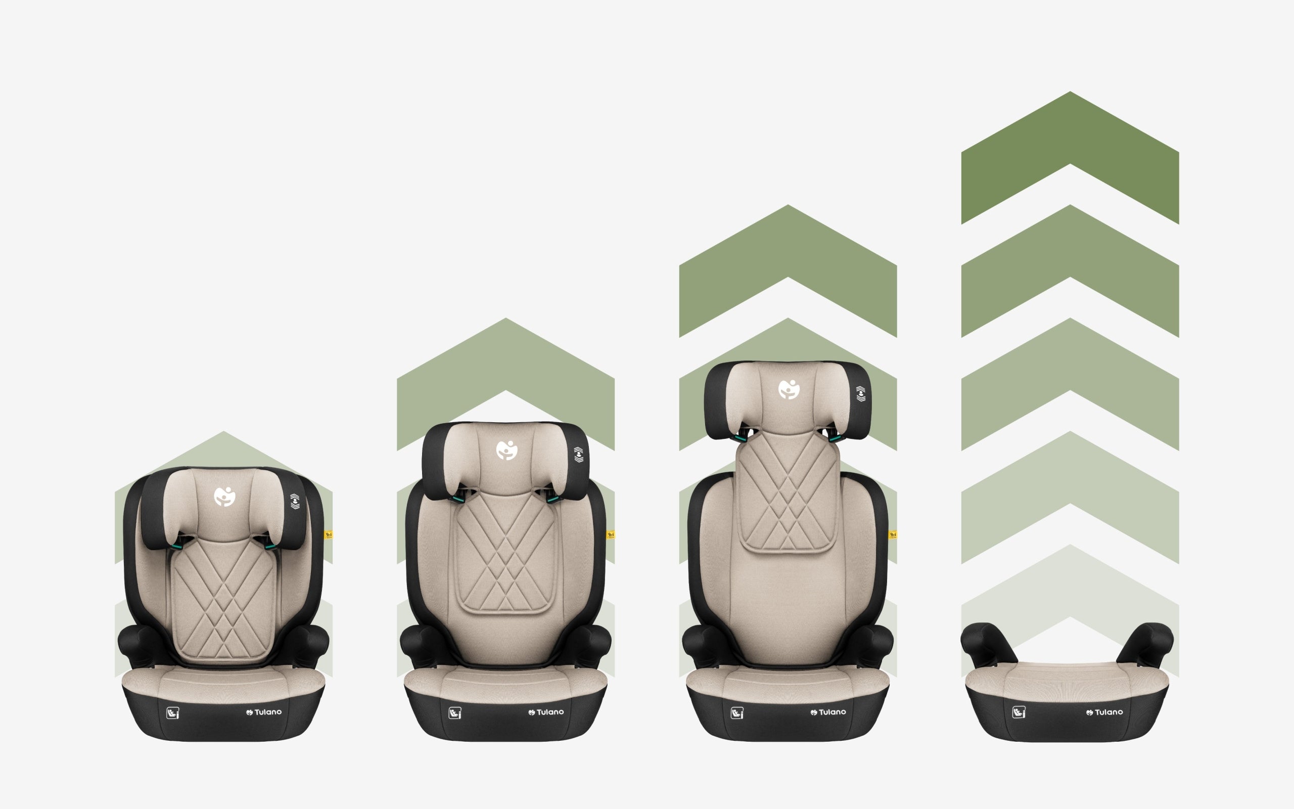 Tulano Car seat 15-36kg isofix i-Size stand JOY 45 Beige Manufacturer code TN-JOY 45 BEIGE