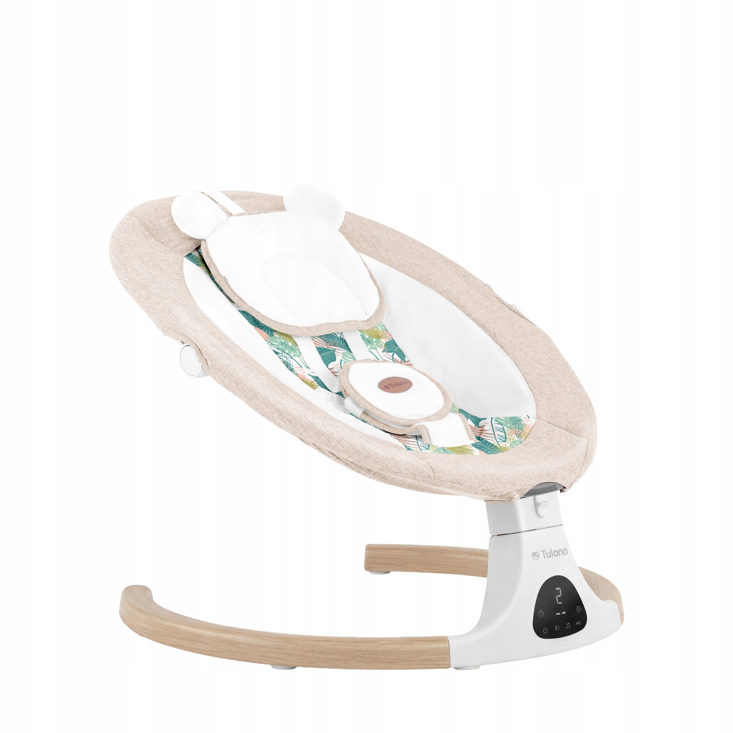 Tulano Deckchair ELECTRIC ROCKER Bluetooth Music Remote Control ASTRID Beige Brand TULANO