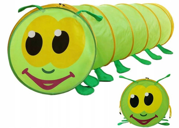 Tunnel caterpillar for children play tent 178x48 cm house garden cover Brand no brand