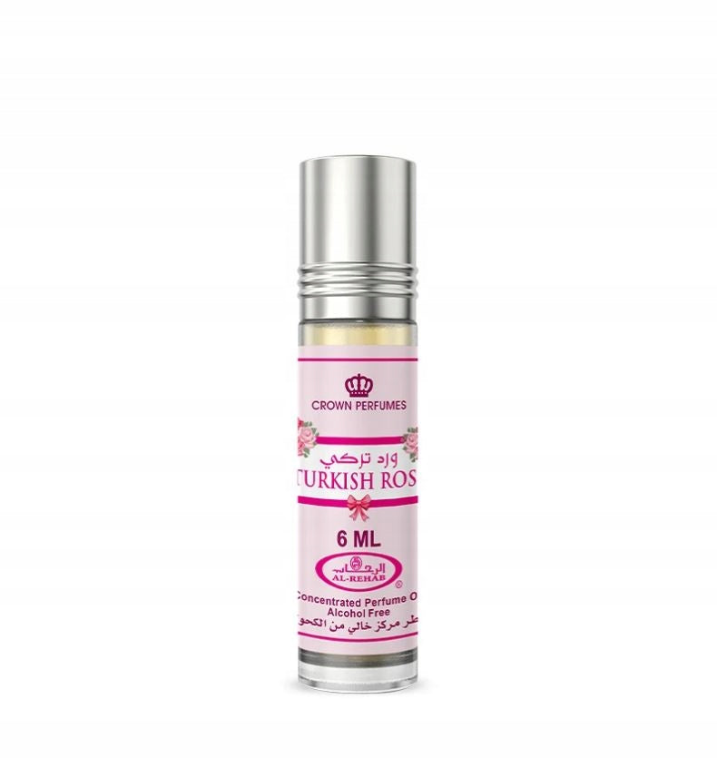 Turkish Rose CPO WOMEN'S PERFUME IN OIL ROLL ON ARABIC 6 ML AL REHAB
