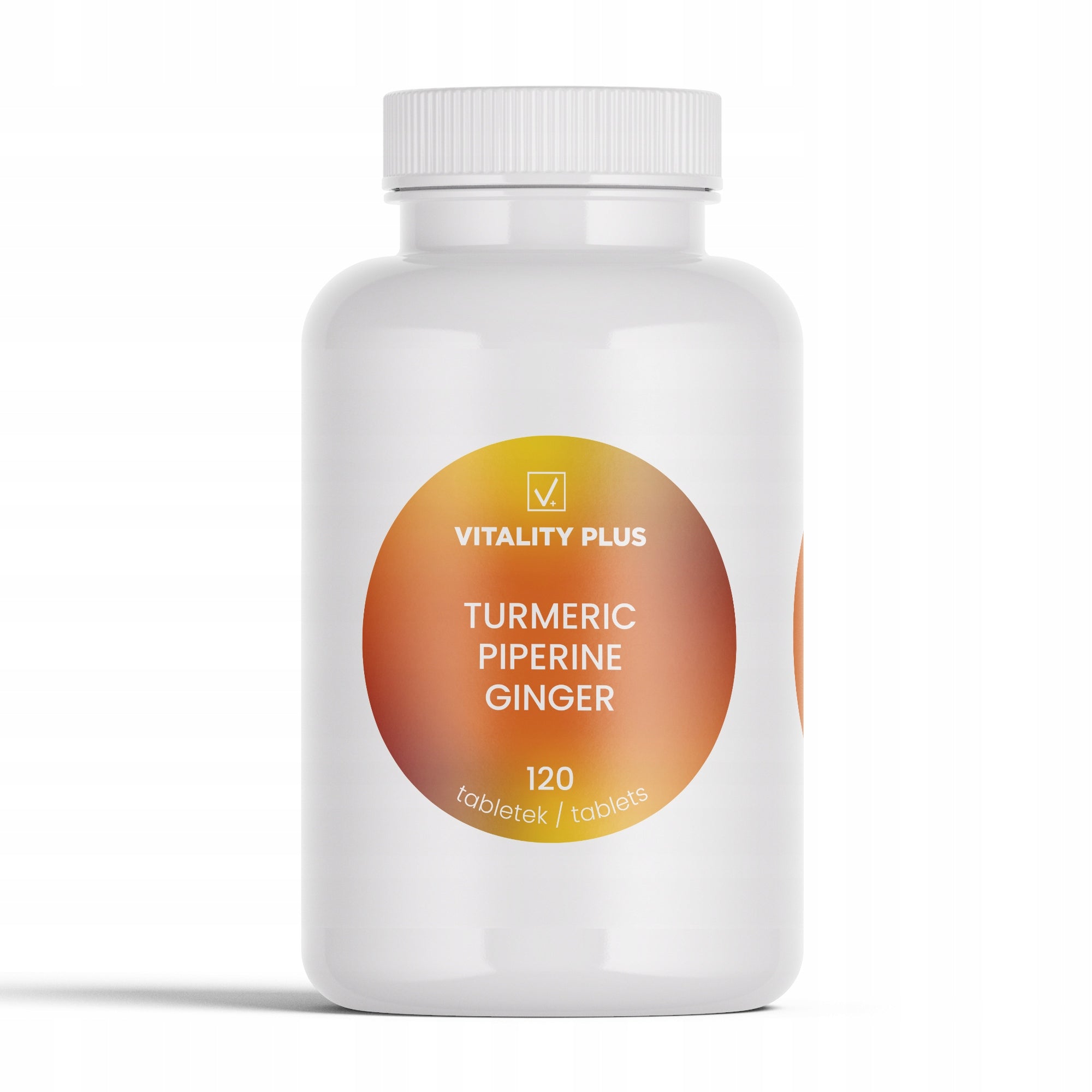 Turmeric 95% curcuminoids + Piperine + Ginger 120 tabl - Digestion Liver