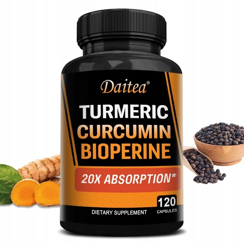 Turmeric and curcumin support joint mobility and maintain bone health