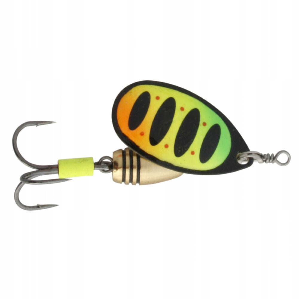 Turntable Savage Gear Rotex color Firetiger size 3 - 8 gr for pike Number of pieces 1 pcs