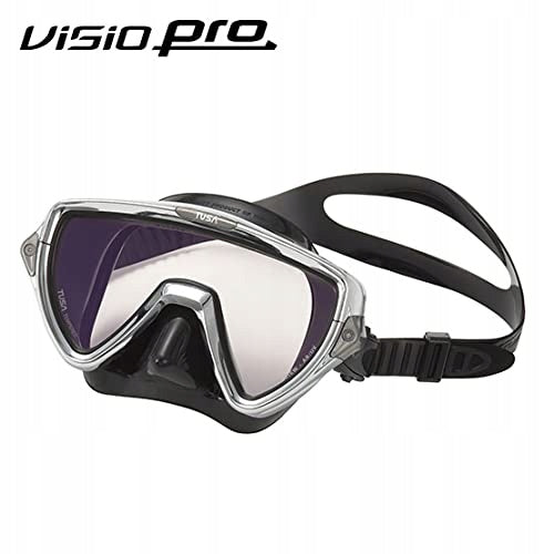 Tusa Visio Pro professional diving mask with Color black
