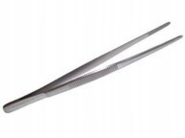 Tweezers metal tweezers 18cm peneta straight serrated precision pliers