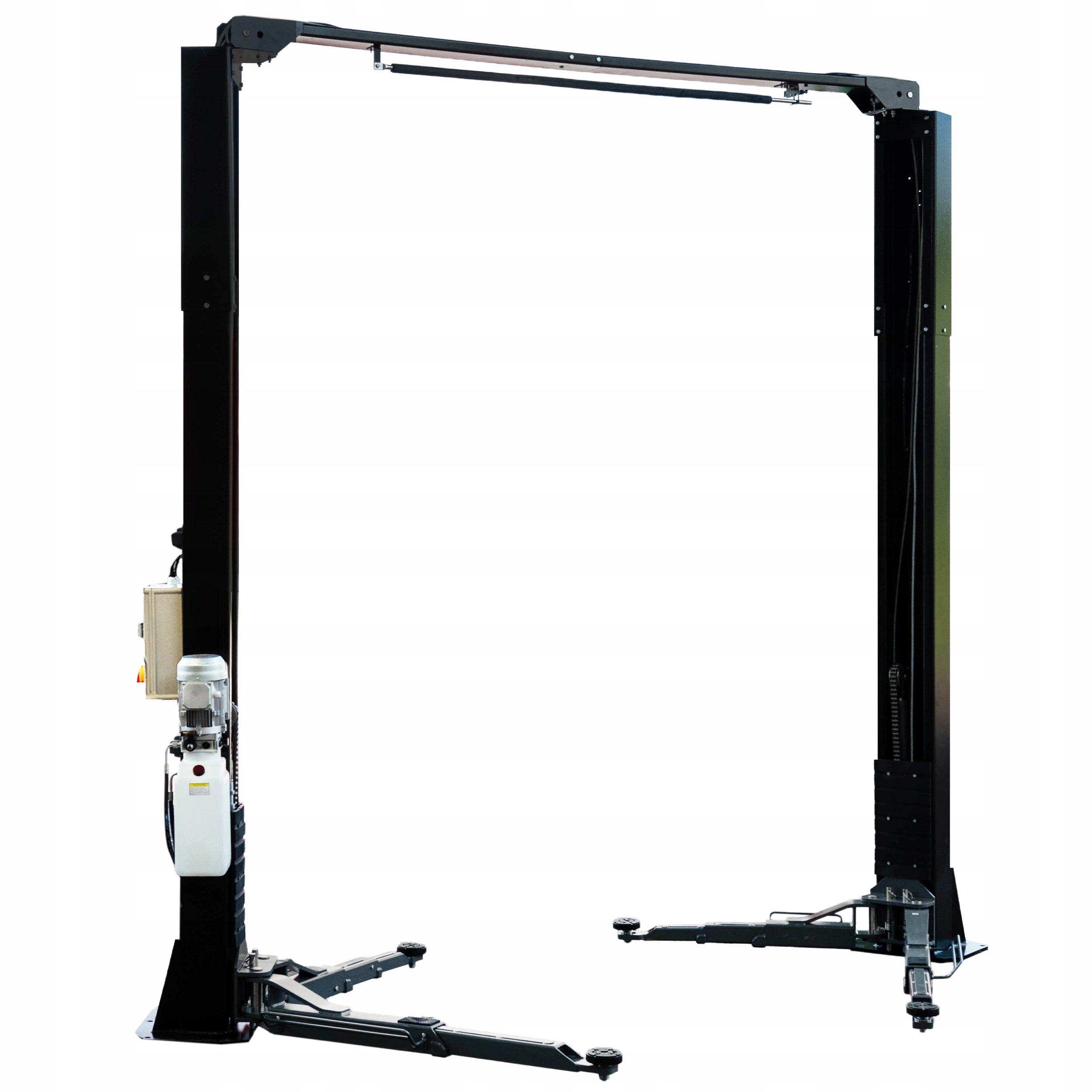 Two Column Lift Automatic Asymmetric Poles 4T ETGE-3440ASY Brand Euro Trade