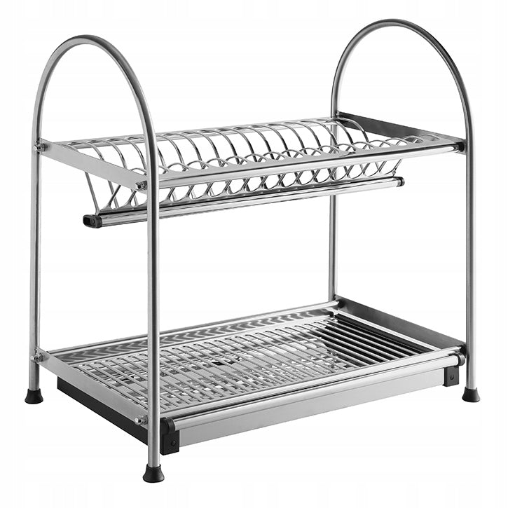 Two-Tier Freestanding Dishwasher Stainless Steel GTV