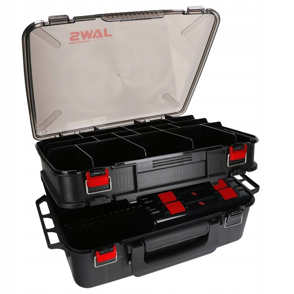 Two-chamber box Mikado Jaws 47x34x19cm BLACK UACH-JSC24
