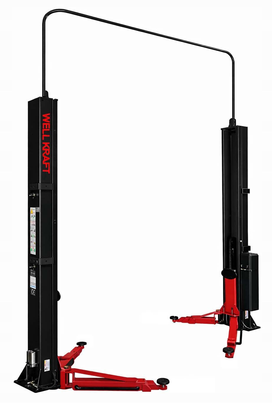 Two-column lift 4 t with ropeless synchronization Well Kraft WK2240S