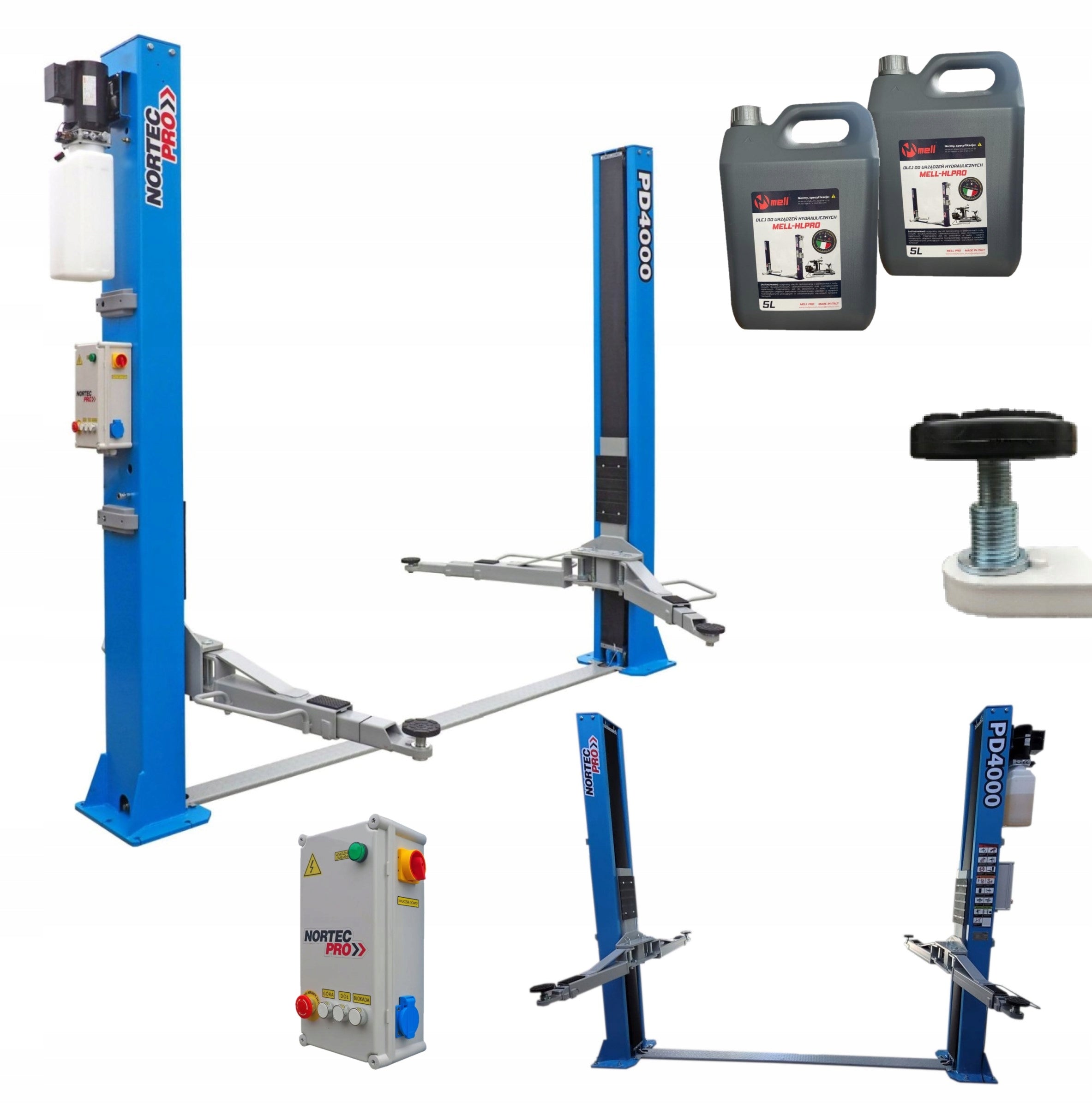 Two-column lift NORTEC PRO 4T PD4000