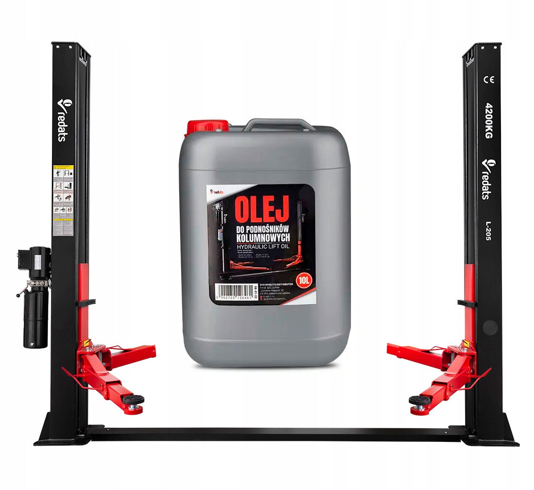 Two-column lift Redats L-205 4.2T 400V Power Semi-automatic + Oil Freebie Manufacturer code 30-08-28